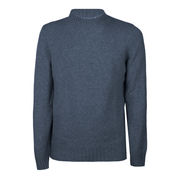 LUPETTO MISTO LANA Uomo Blu  LUPETTO MISTO LANA Uomo Blu