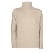 LUPETTO TAHITI CASHMERE Donna Ecru Melange  LUPETTO TAHITI CASHMERE Donna Ecru Melange