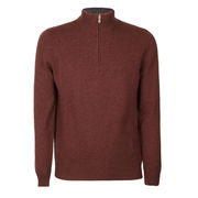 LUPETTO ZIP MISTO LANA Uomo Bordeaux LUPETTO ZIP MISTO LANA Uomo Bordeaux