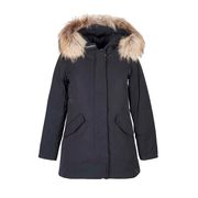 LUXURY ARCTIC PARKA CON CAPPUCCIO FISSO E PELO STACCABILE Bambino Nero LUXURY ARCTIC PARKA CON CAPPUCCIO FISSO E PELO STACCABILE Bambino Nero