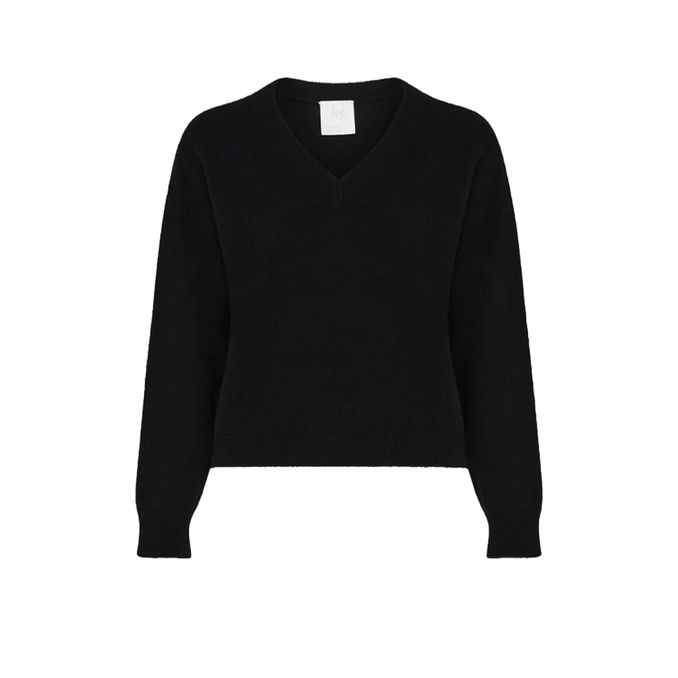 MAGLIA FAGIOLO Donna Nero