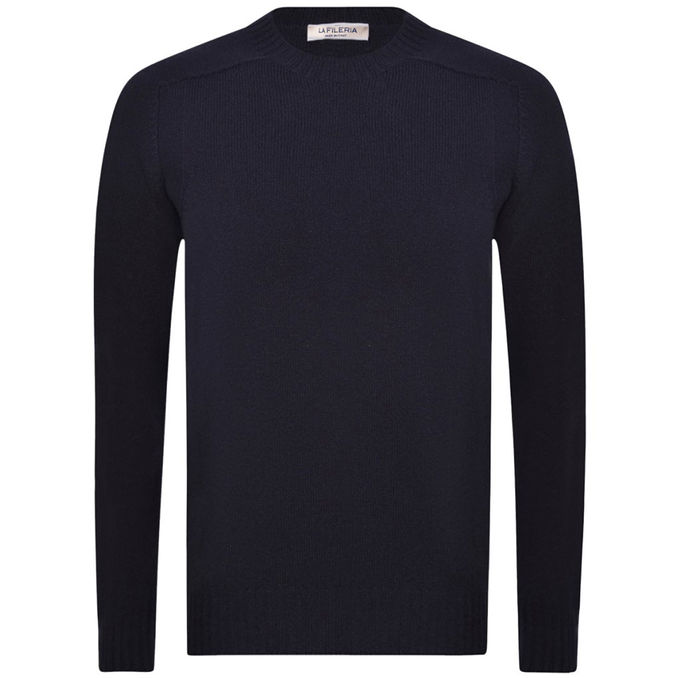 MAGLIA GIROCOLLO IN LANA VERGINE