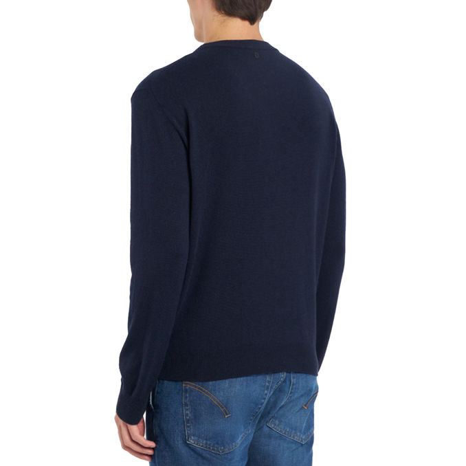 MAGLIA GIROCOLLO REGULAR FIT IN CASHMERE E SETA