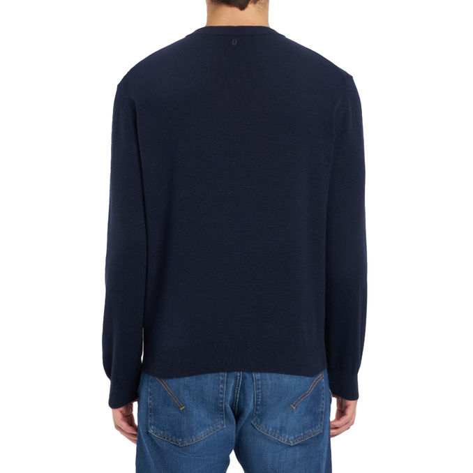 MAGLIA GIROCOLLO REGULAR FIT IN CASHMERE E SETA