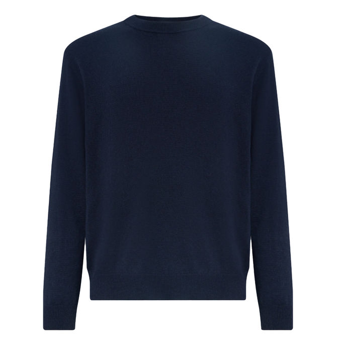 MAGLIA GIROCOLLO REGULAR FIT IN CASHMERE E SETA