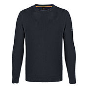 MAGLIA IN COTONE TECH Uomo Blu MAGLIA IN COTONE TECH Uomo Blu