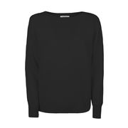 MAGLIA IN LANA Donna Nero  MAGLIA IN LANA Donna Nero