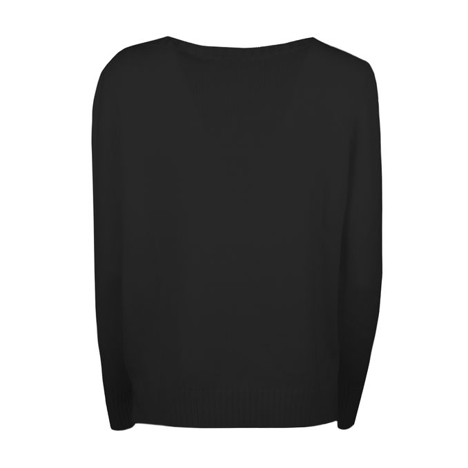 MAGLIA IN LANA Donna Nero
