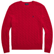 MAGLIA IN LANA E CASHMERE A TRECCE MAGLIA IN LANA E CASHMERE A TRECCE