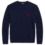 MAGLIA IN LANA E CASHMERE A TRECCE MAGLIA IN LANA E CASHMERE A TRECCE