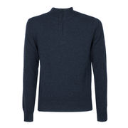 MAGLIA IN LANA E CASHMERE Uomo Blu MAGLIA IN LANA E CASHMERE Uomo Blu