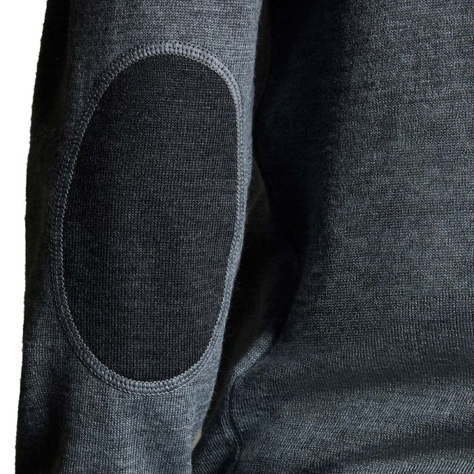 MAGLIA IN LANA Uomo Argento Blu Den Glassè