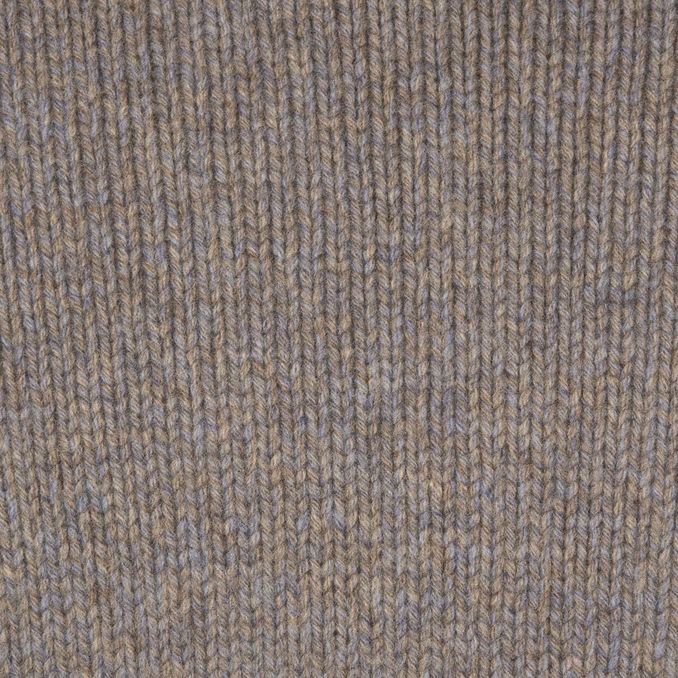 MAGLIA IN LANA Uomo Beige Celeste Melange