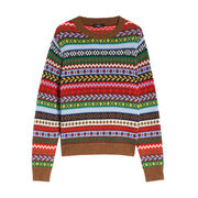MAGLIA  JACQUARD EDICOLA Donna Fairisle MAGLIA  JACQUARD EDICOLA Donna Fairisle