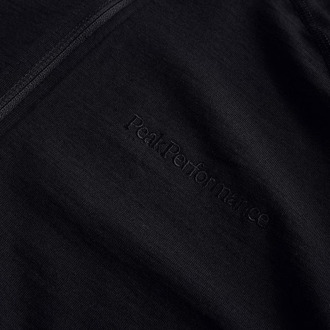 MAGLIA MEZZA ZIP MAGIC Uomo Black