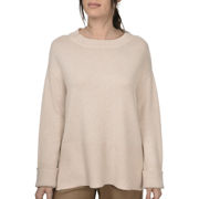 MAGLIA MISTO LANA Donna Beige MAGLIA MISTO LANA Donna Beige