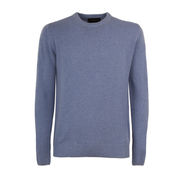 MAGLIA PARICOLLO LAMBSWOOL TINTO FREDDO Uomo Azzurro MAGLIA PARICOLLO LAMBSWOOL TINTO FREDDO Uomo Azzurro