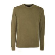 MAGLIA PARICOLLO LAMBSWOOL TINTO FREDDO Uomo verde MAGLIA PARICOLLO LAMBSWOOL TINTO FREDDO Uomo verde