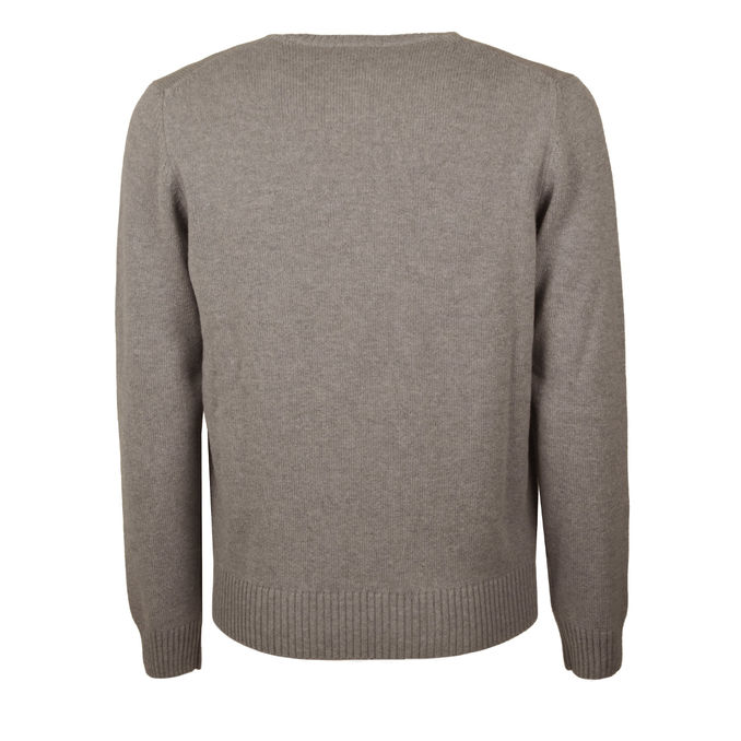 MAGLIA PARICOLLO Uomo Greige