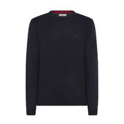 MAGLIA ROUND SOLID COLOR Uomo Blu Navy  MAGLIA ROUND SOLID COLOR Uomo Blu Navy