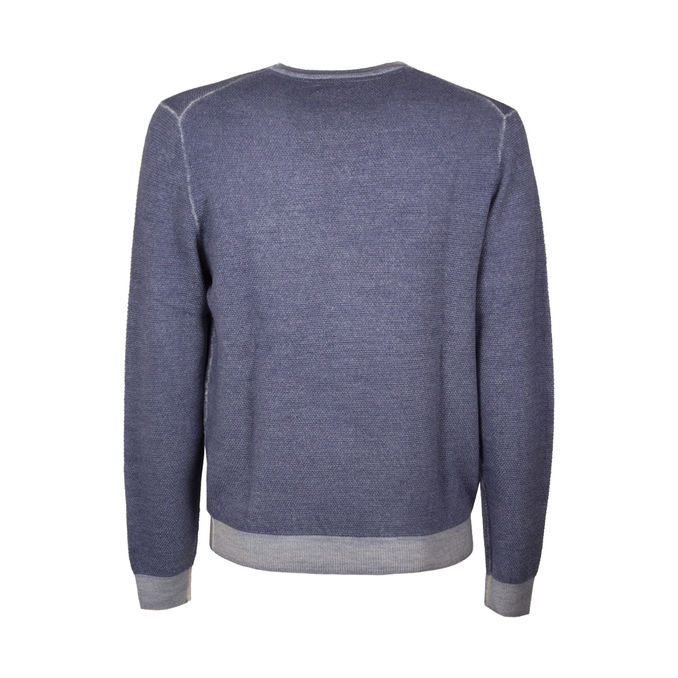 MAGLIA ROUND VINTAGE Uomo Avio