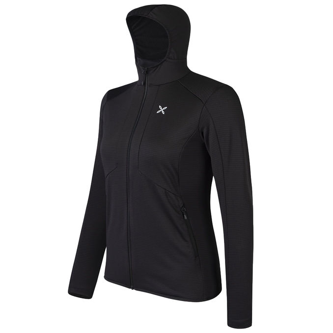 MAGLIA TECNICA KRISTALL Donna Nero