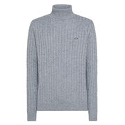 MAGLIA TURLE CABLE Uomo Grigio MAGLIA TURLE CABLE Uomo Grigio
