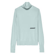 MAGLIONE DOLCEVITA Donna Celeste polvere MAGLIONE DOLCEVITA Donna Celeste polvere