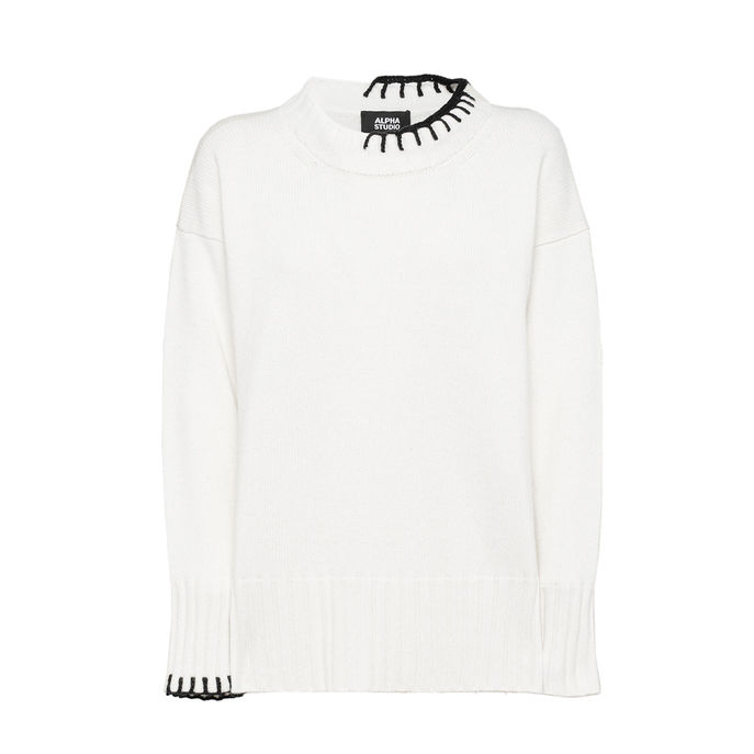 MAGLIONE Donna Latte