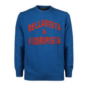 MAGLIONE GIROCOLLO BELLAVISTA & FUORI PISTA Uomo Blu MAGLIONE GIROCOLLO BELLAVISTA & FUORI PISTA Uomo Blu