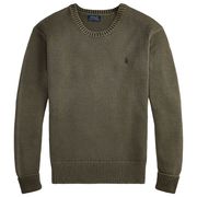 MAGLIONE IN COTONE TINTO IN CAPO MAGLIONE IN COTONE TINTO IN CAPO