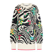 MAXI MAGLIONE ZEBRATO MAXI MAGLIONE ZEBRATO