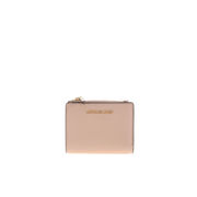 MINIPORTAFOGLIO ZIP JET SET IN PELLE Donna Soft pink MINIPORTAFOGLIO ZIP JET SET IN PELLE Donna Soft pink