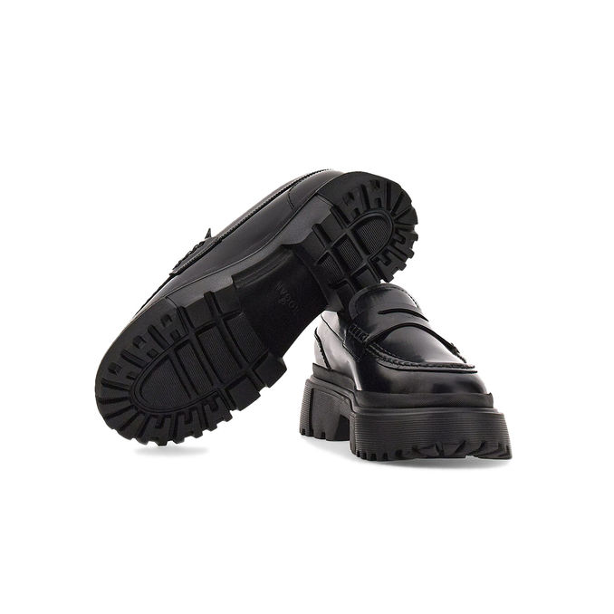 MOCASSINI H619 Donna Nero