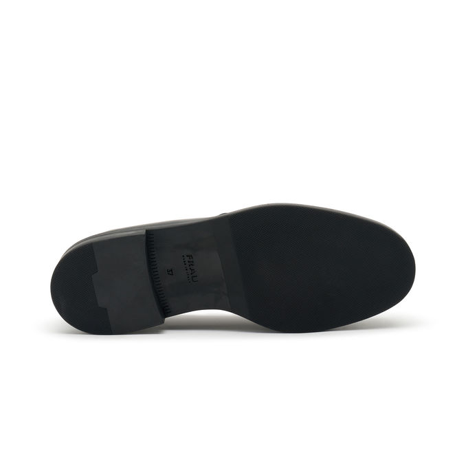 MOCASSINI IN VERNICE CON ACCESSORIO Donna Nero