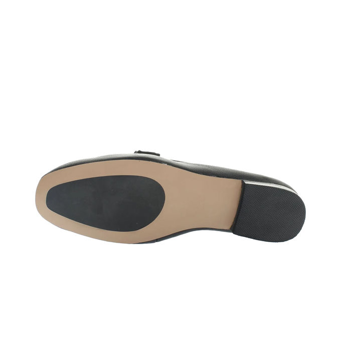 MOCASSINI SMALTATO NAPPA Donna Nero