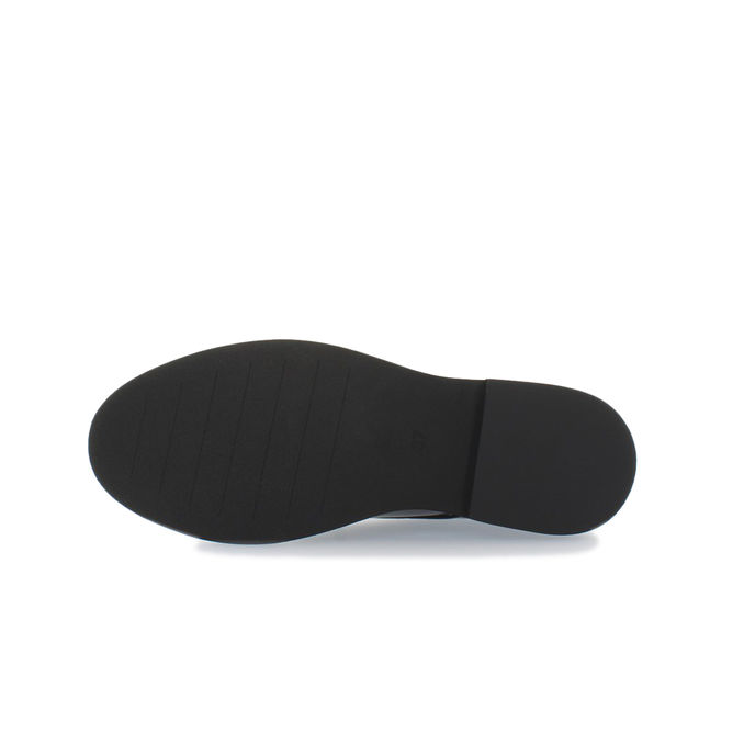 MOCASSINI SOFT CON FRANGIA Donna Nero