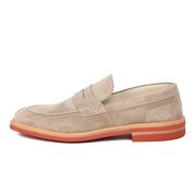 MOCASSINO SCAMOSCIATO CON SUOLA A CONTRASTO Uomo Fango MOCASSINO SCAMOSCIATO CON SUOLA A CONTRASTO Uomo Fango