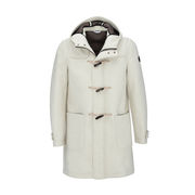 MONTGOMERY CON CAPPUCCIO E DOPPIA CHIUSURA Uomo Bianco MONTGOMERY CON CAPPUCCIO E DOPPIA CHIUSURA Uomo Bianco