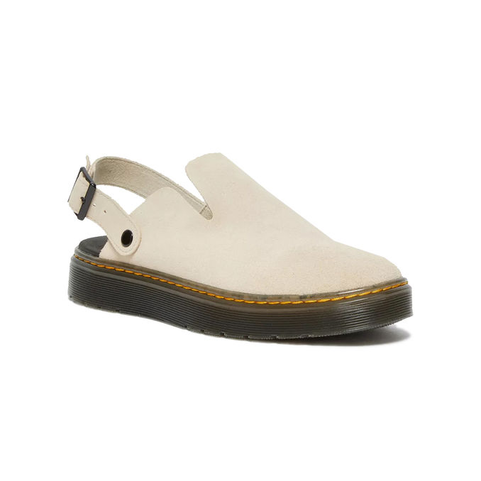 MULES CARLSON IN PELLE SCAMOSCIATA Donna Warm Sand and H Suede