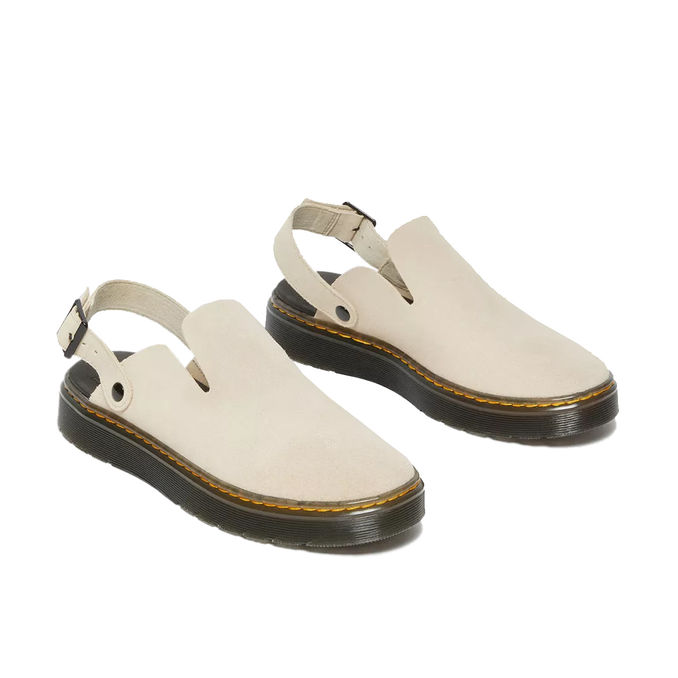 MULES CARLSON IN PELLE SCAMOSCIATA Donna Warm Sand and H Suede