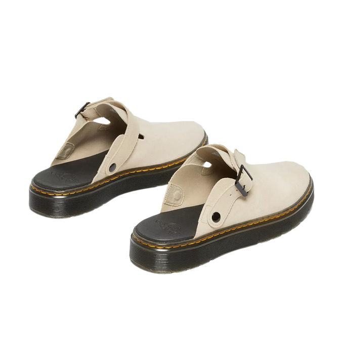 MULES CARLSON IN PELLE SCAMOSCIATA Donna Warm Sand and H Suede