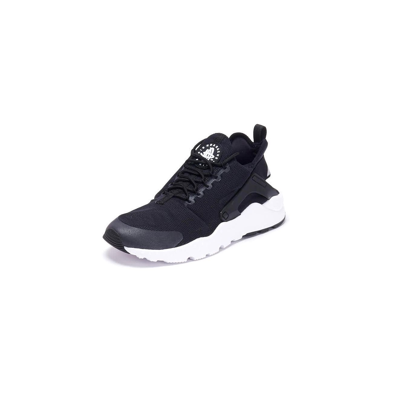 nike women's air huarache run ultra - black/white
