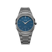 OROLOGIO PETROL BLUE ULTRA THIN BRACELET Uomo Acciaio Avio OROLOGIO PETROL BLUE ULTRA THIN BRACELET Uomo Acciaio Avio