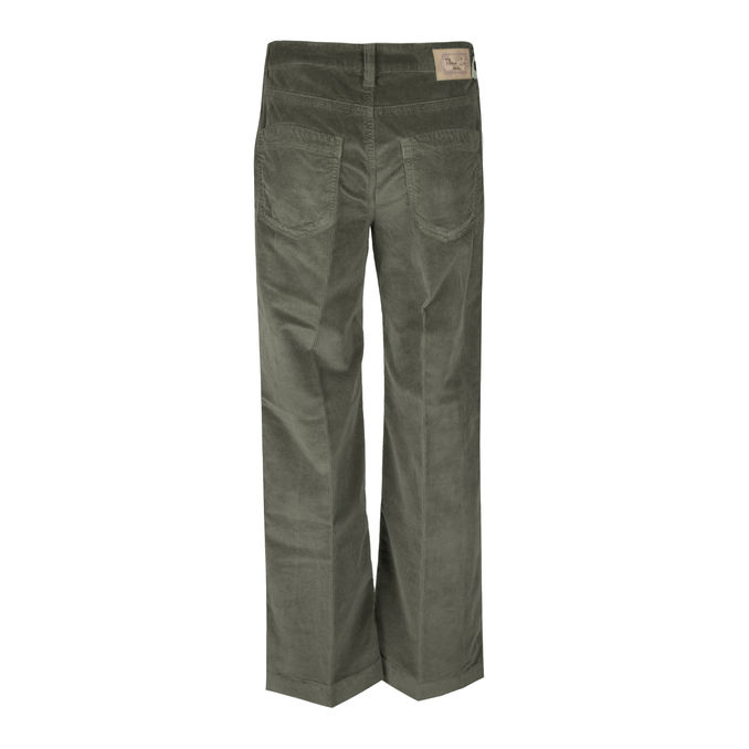 PANTALONE 5 TASCHE IN VELLUTO Donna Muschio