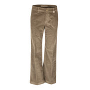 PANTALONE 5 TASCHE IN VELLUTO Donna Tortora PANTALONE 5 TASCHE IN VELLUTO Donna Tortora