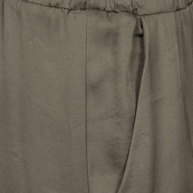 PANTALONE A PALAZZO SATIN Donna Salvia