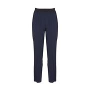 PANTALONE A SIGARETTA IN VISCOSA CON VITA ELASTICIZZATA Donna Aladino PANTALONE A SIGARETTA IN VISCOSA CON VITA ELASTICIZZATA Donna Aladino