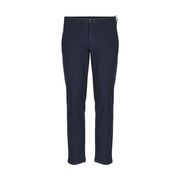 PANTALONE AMERICA IN COTONE ARMATURATO CON MICROFANTASIA Uomo Blu black PANTALONE AMERICA IN COTONE ARMATURATO CON MICROFANTASIA Uomo Blu black