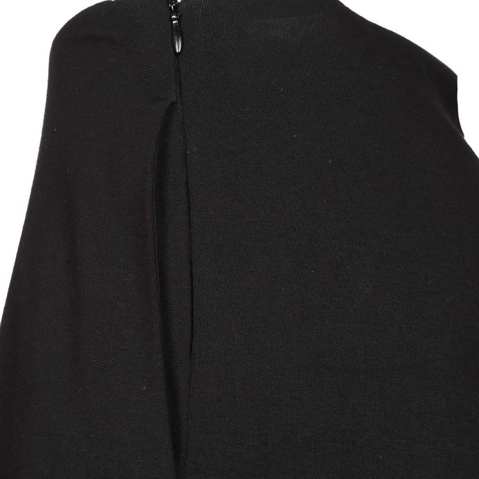 PANTALONE AMPIO PARTNER IN JERSEY Donna Nero